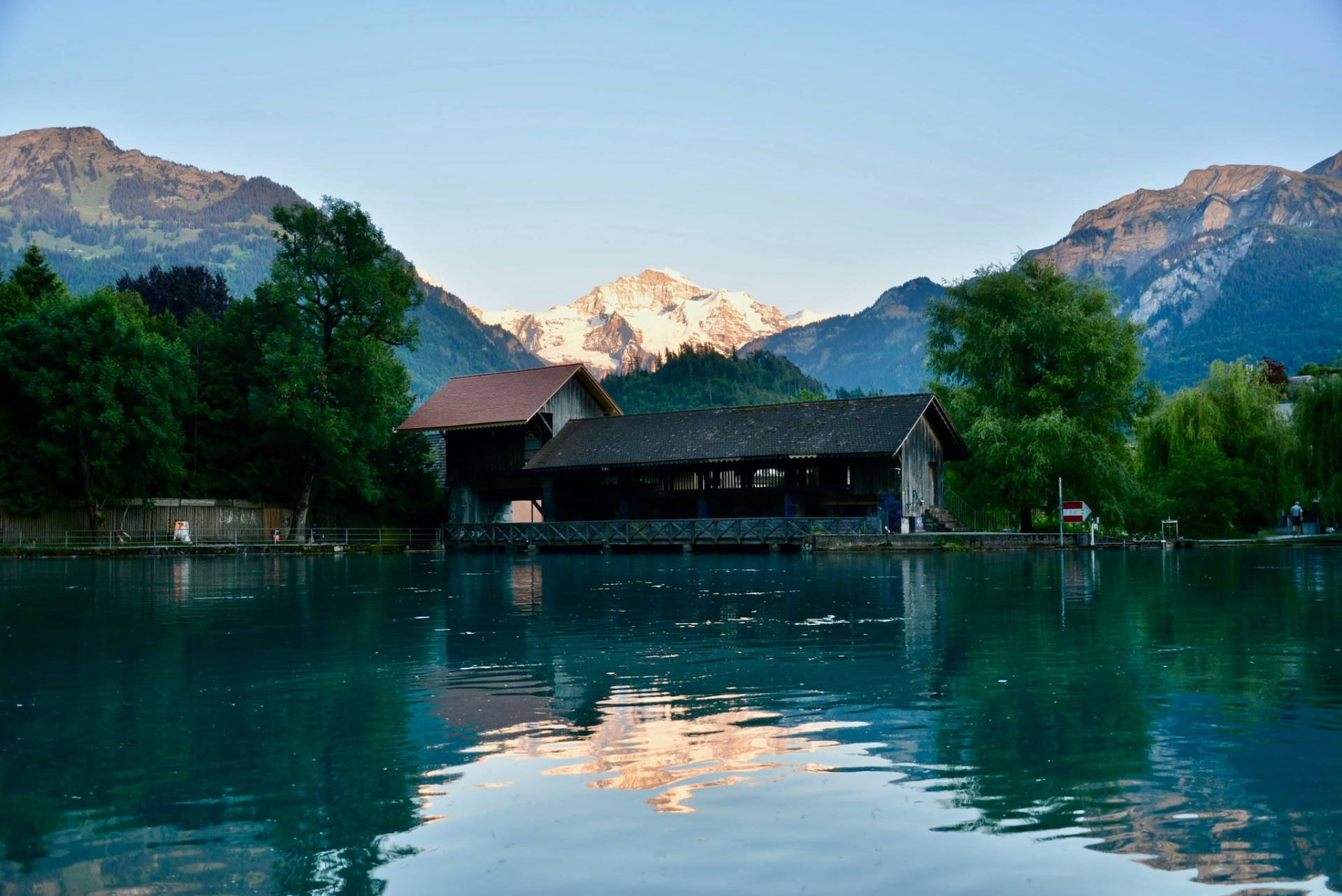 Spot 2: «Where wild water is tamed – the region's historic water regulation»